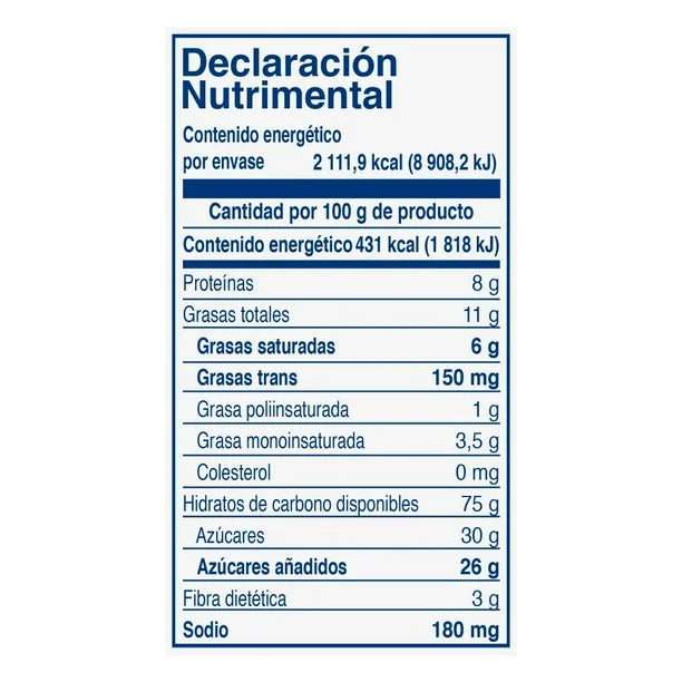 Galletas Mac'Ma Abanicos 490 Grs