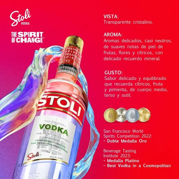 Vodka Stolichnaya 750M