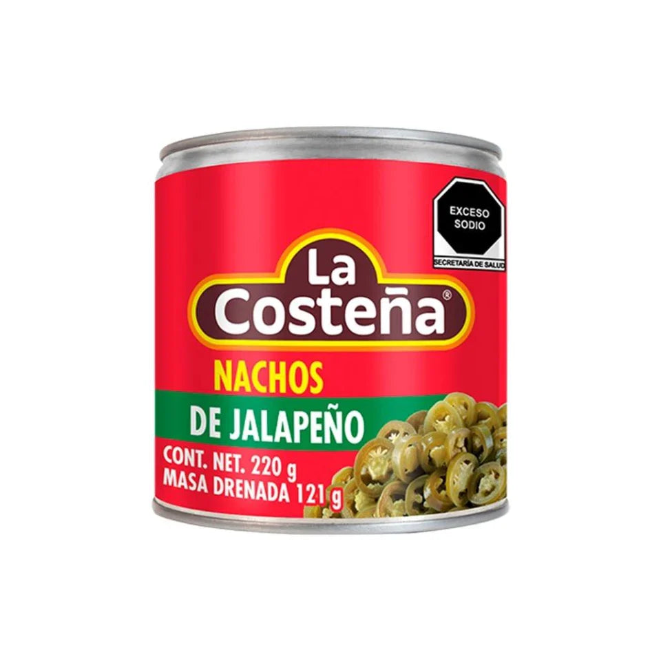 Media Caja Chiles Nachos Jalapeños 220G/12P