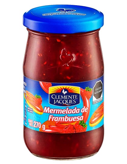 Media Caja Mermelada de Fresa Clemente Jaques 270G/12P