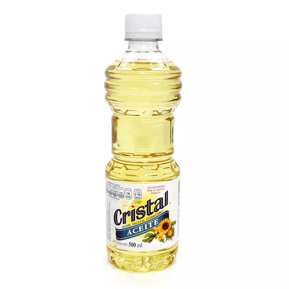 ACEITE VEGETAL CRISTAL 500 ML / 24 PIEZAS
