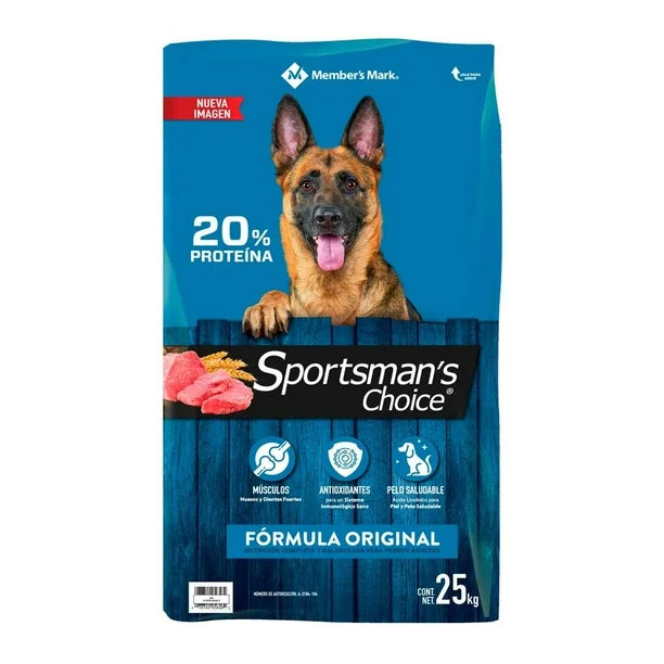 Alimento para Perro Member's Mark Sportsman's Choice Fórmula Original 25K