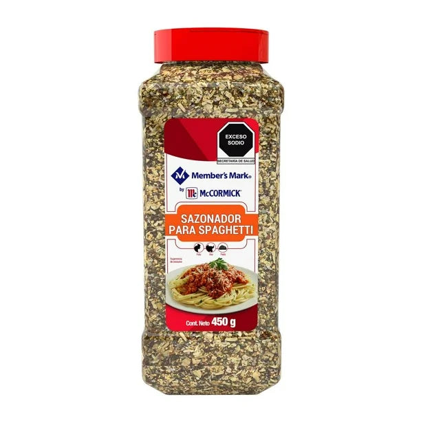 Sazonador para Spaghetti Member's Mark by McCormick 450 Gr