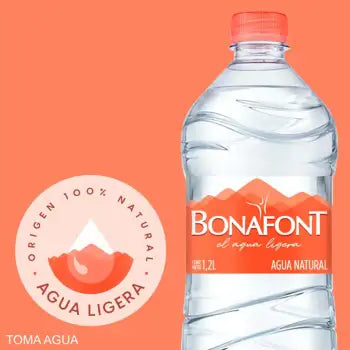 Agua Bonafont 12 Pzas de 1.2L