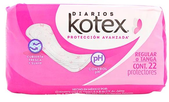 Caja Toalla Kotex Panty Regular 22C/14P - SCG