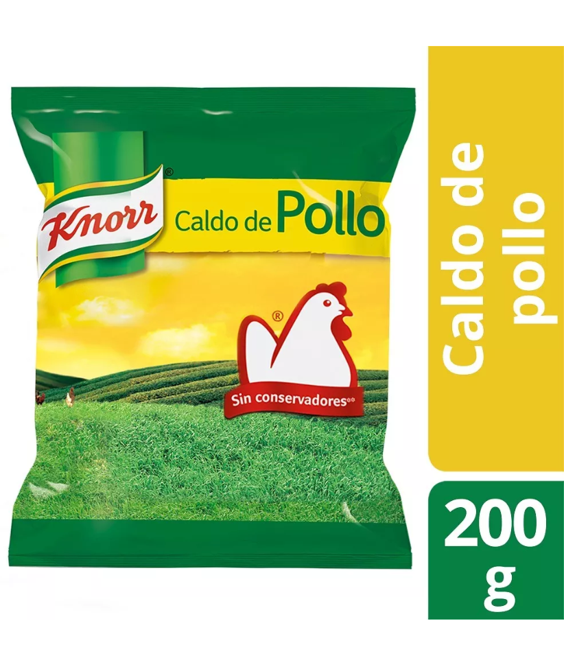 Media Caja Sazonador Knorr Suiza Bolsa 168G/9P