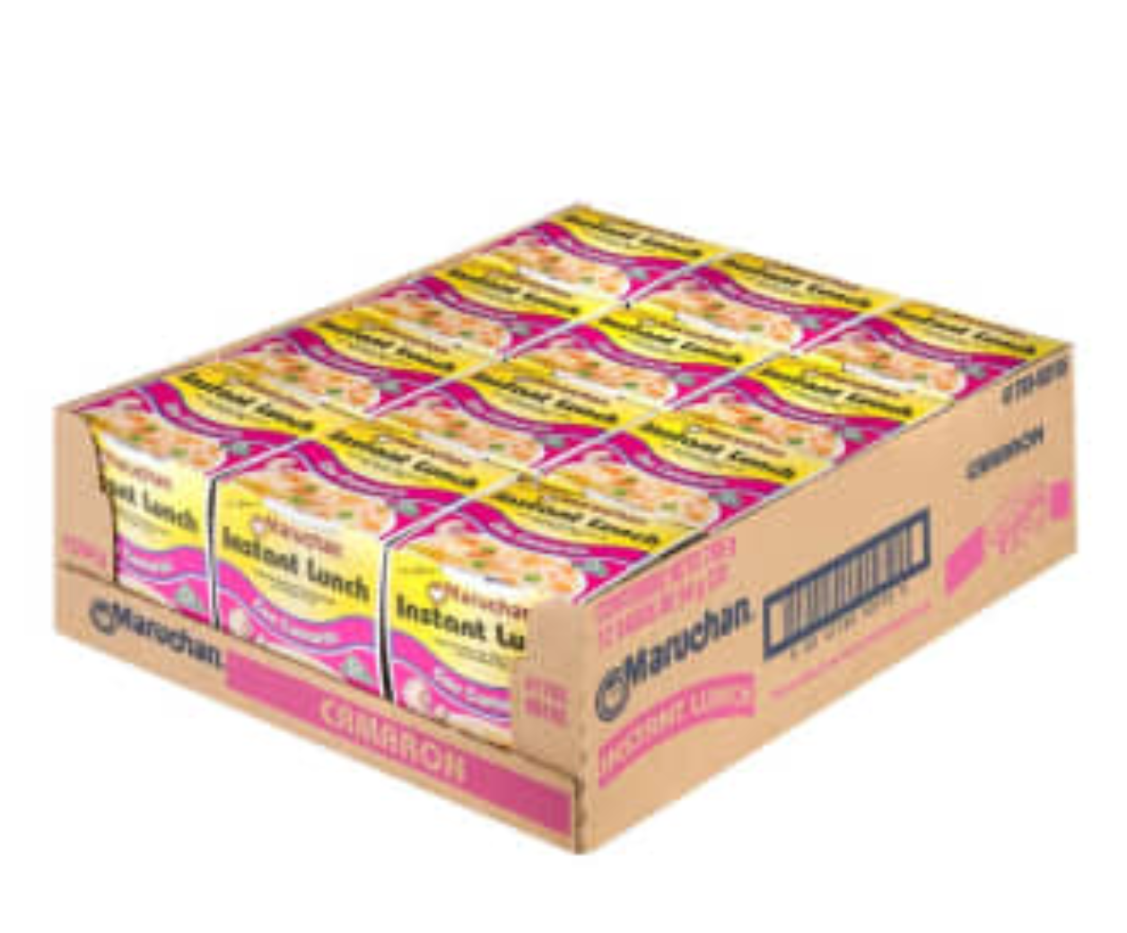 Caja sopa Maruchan sabor camarón 12P/64G - SCG