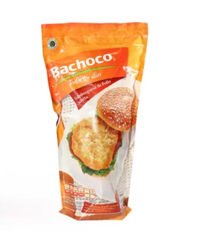 Hamburguesa de Pollo Bachoco Estilo Tempura 1.36K - .