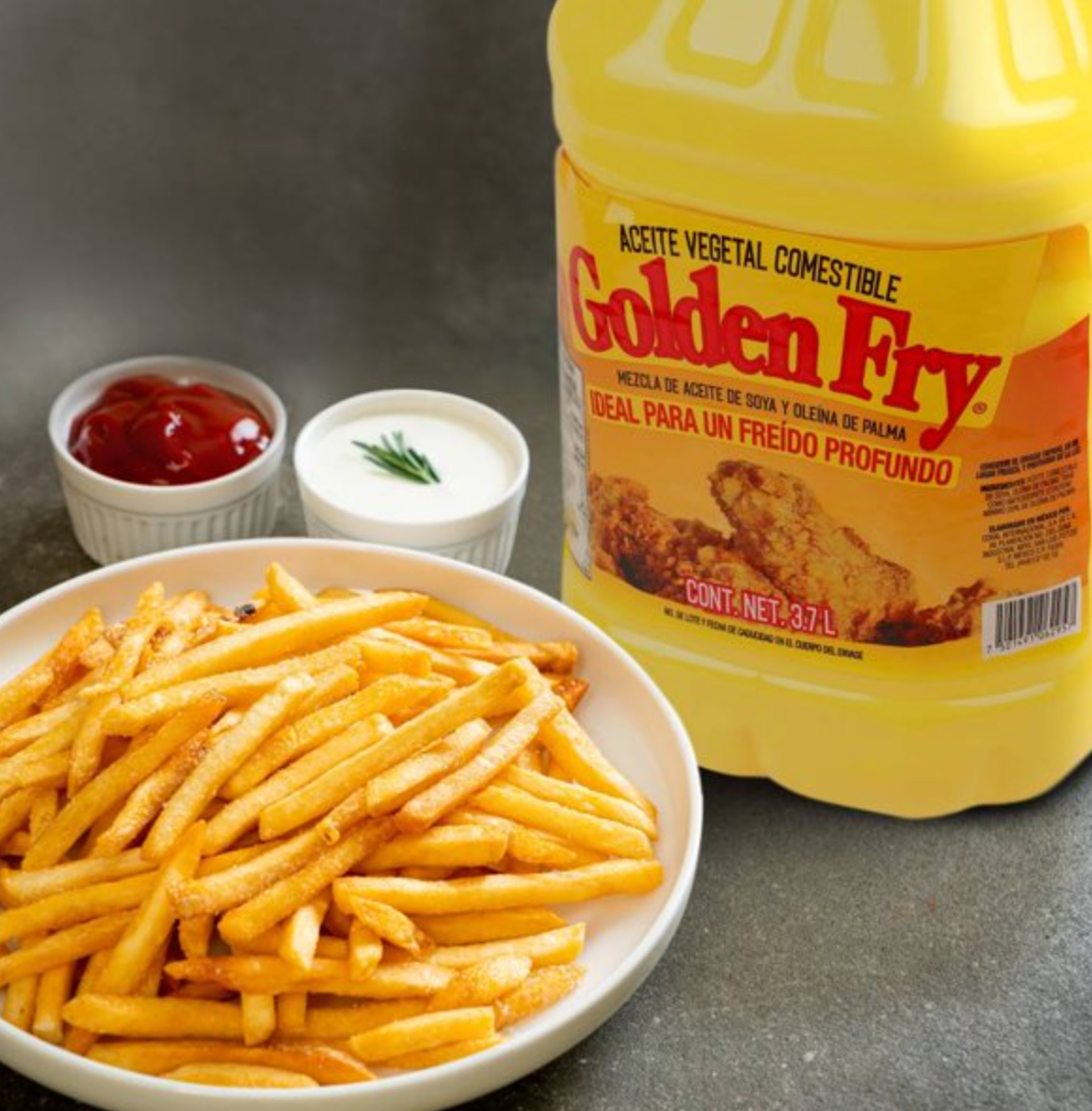 Aceite Vegetal Comestible Golden Fry 3.7 l -.