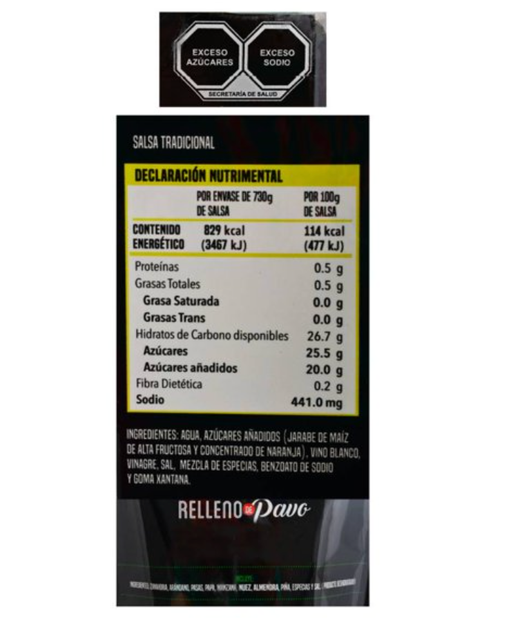Kit Marinador de Pavo Mr. Pavo 650 ml / 270 g - .
