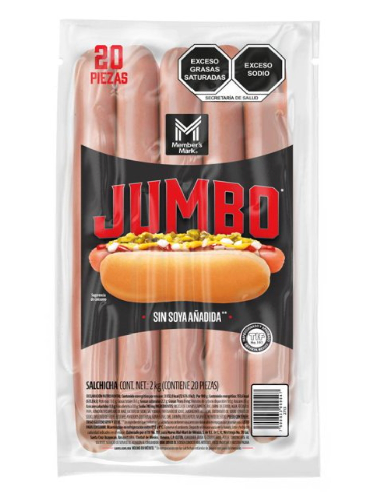 Salchicha Members Mark Jumbo 2 kg - .