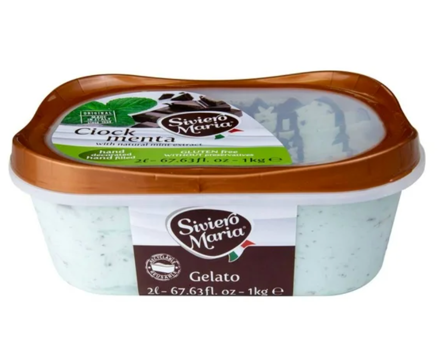 Helado de Crema Siviero Maria Chocomenta 2 L - .