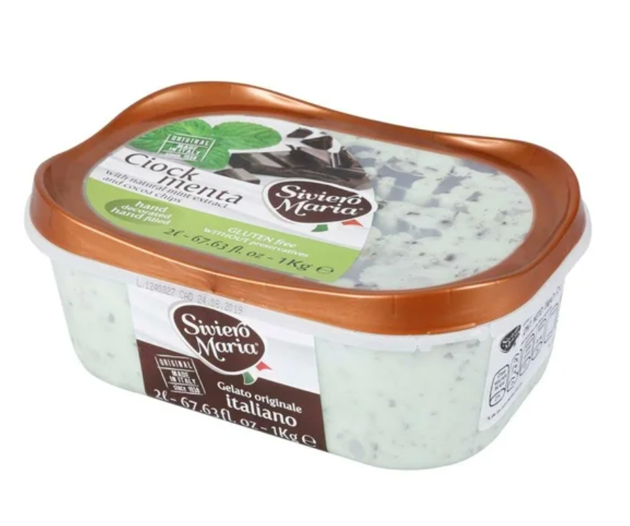 Helado de Crema Siviero Maria Chocomenta 2 L - .