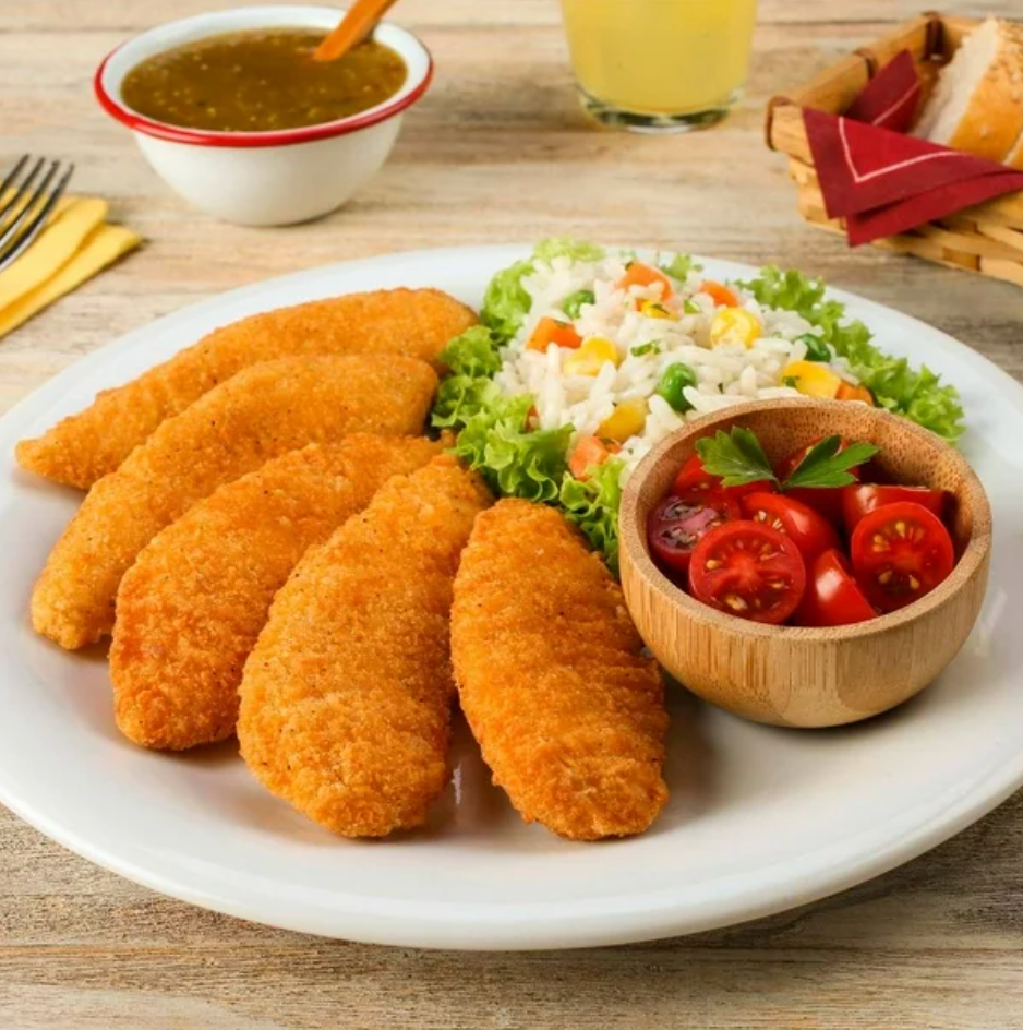 Filetes Empanizados Del Día 5 Kg - .