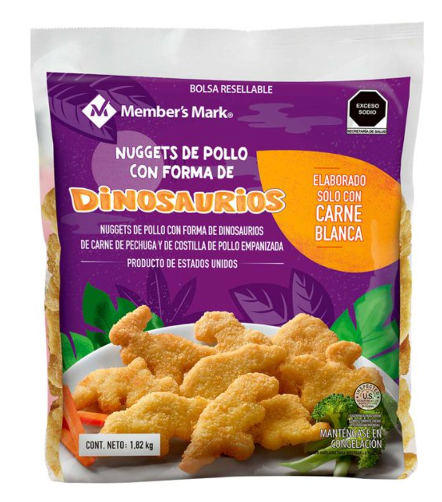 Nuggets de Pollo Member's Mark 1.82 kg - .