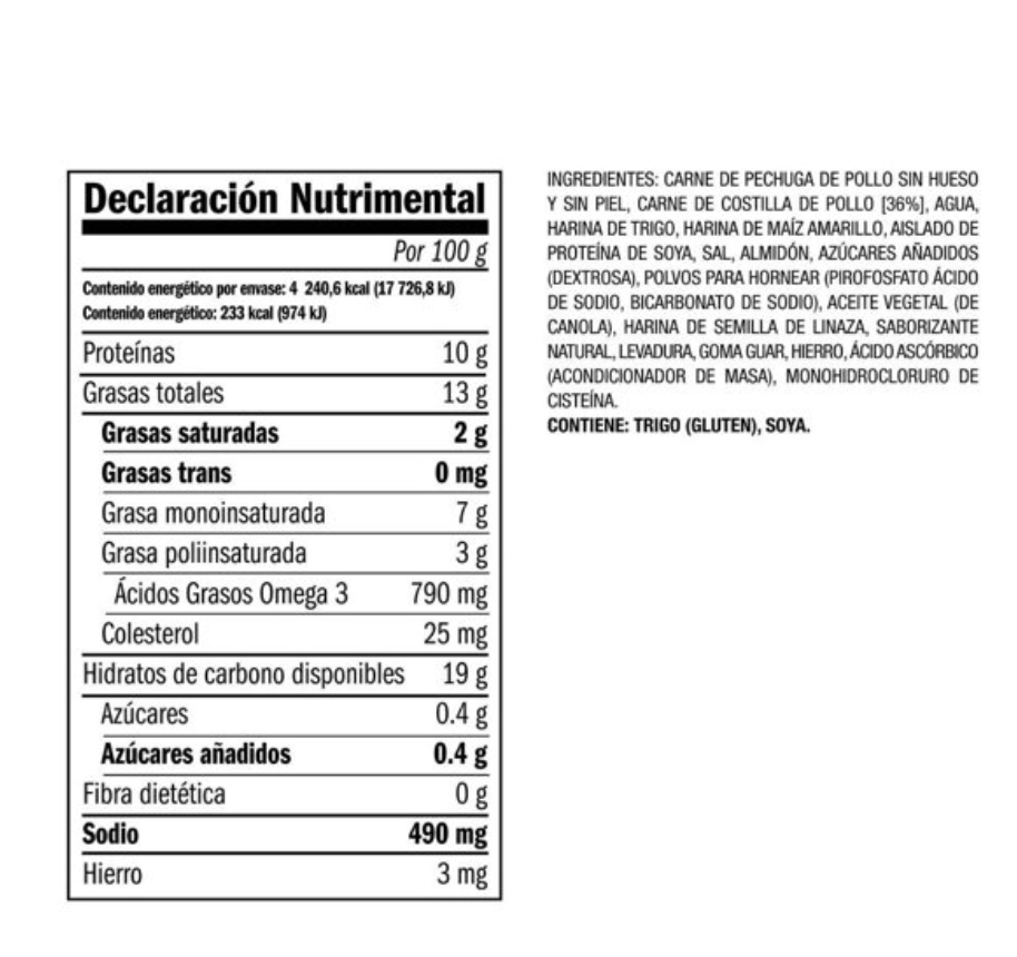 Nuggets de Pollo Member's Mark 1.82 kg - .