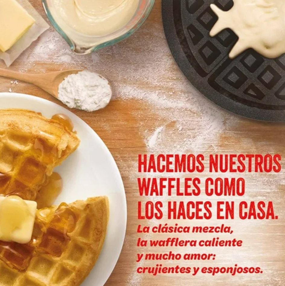 Waffles Eggo Kellogg's Estilo Casero 2.1 Kg - .