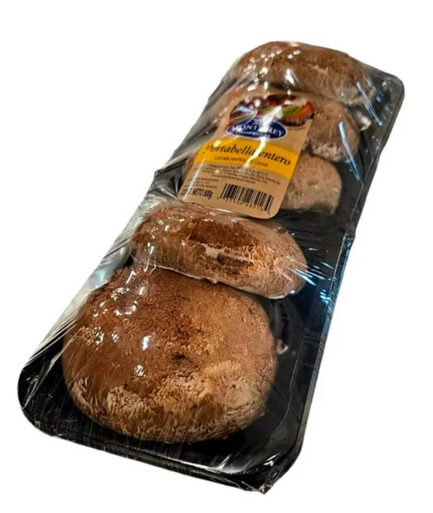 Hongos Portobello Champiñones Monte Rey 500 g - .