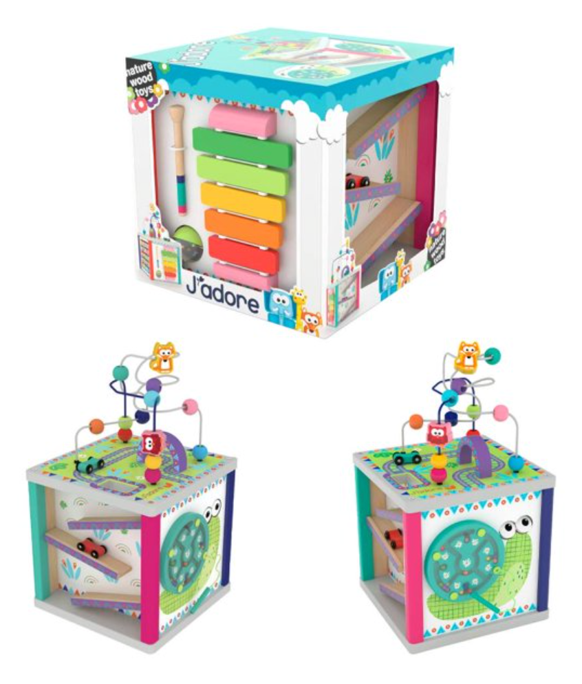 Cubo de Actividades J'adore Preescolar Caracol - .