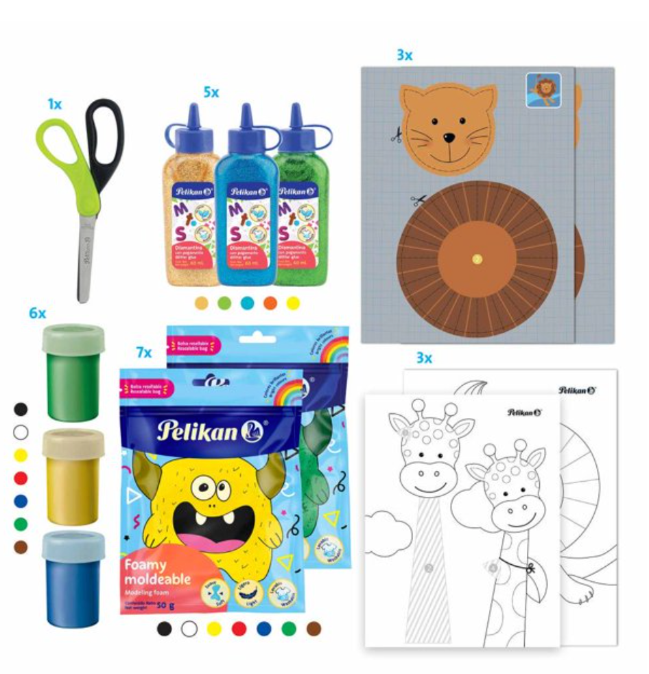 Kit Manualidades Pelikan Reino Animal - .