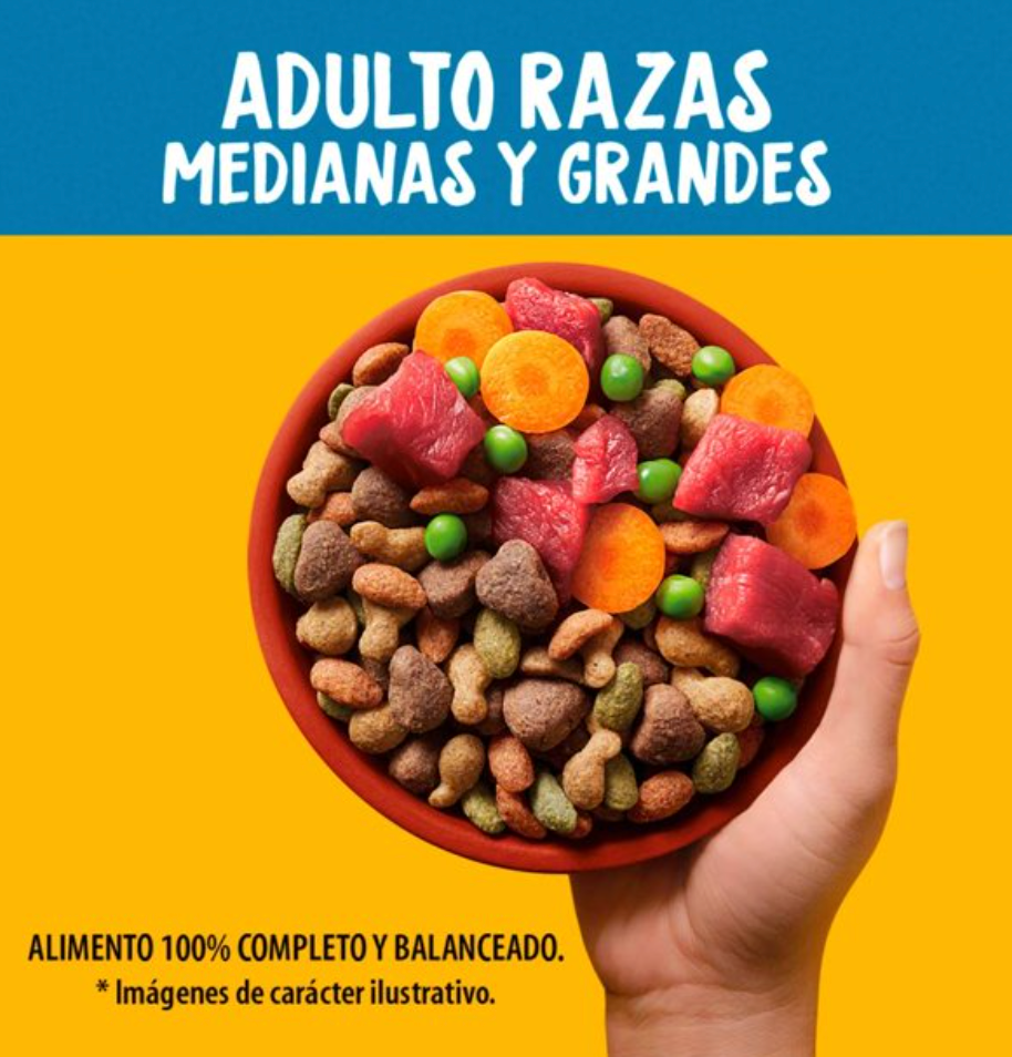 Alimento Seco para Perro Pedigree Adulto 21 kg - .