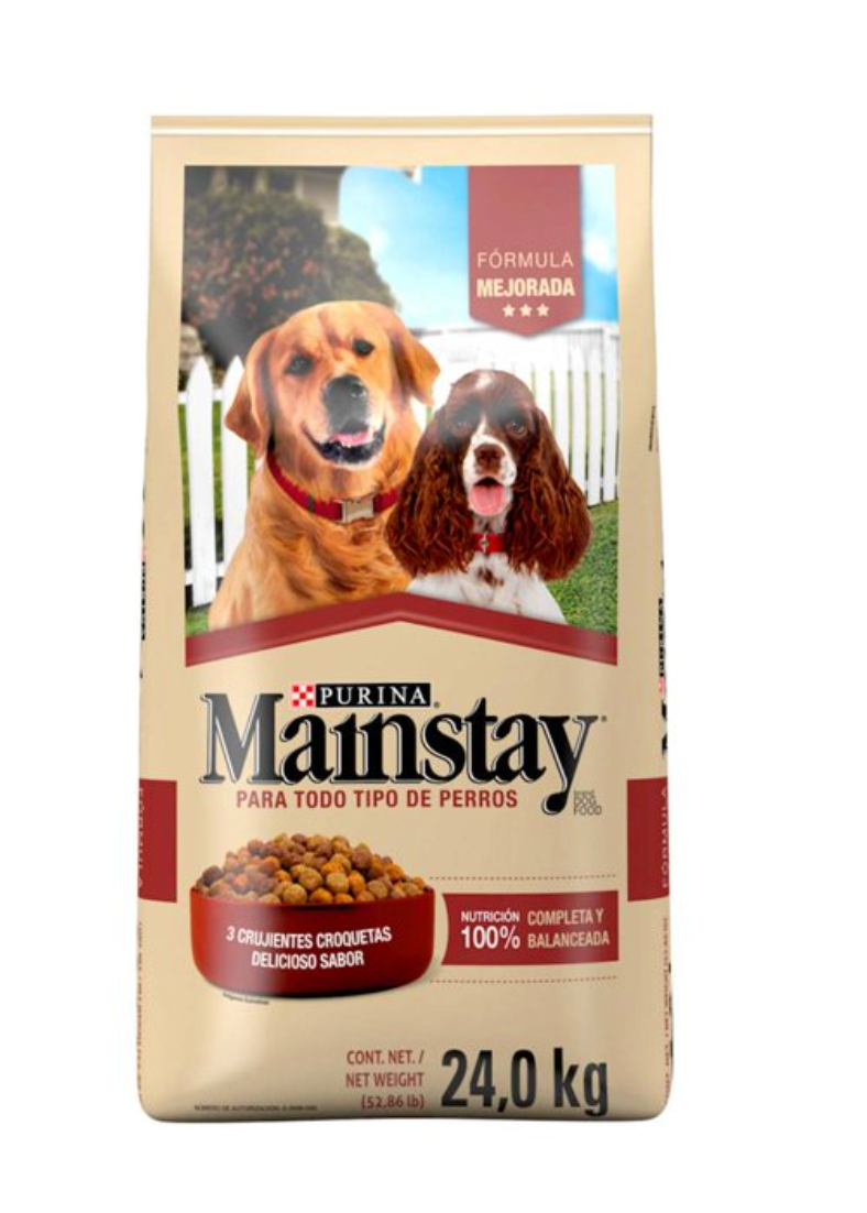 Alimento Seco para Perro Purina Mainstay Adultos 24 kg - .