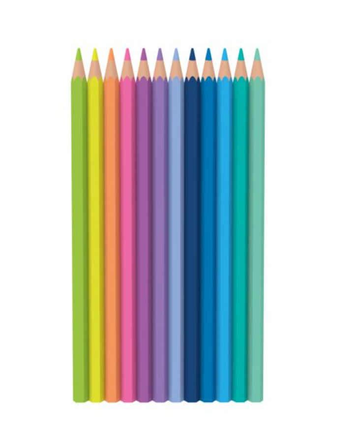 Set de Lápices de Colores Bic Kids 2 Packs de 12 + 2 pzas - .