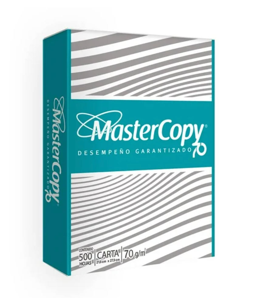 Hojas de Papel Tamaño Carta Mastercopy Master70 con 5000 pzas - .