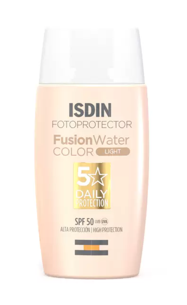 Isdin Fotoprotector Fusion Water Color Light FPS50+ 50ml - .