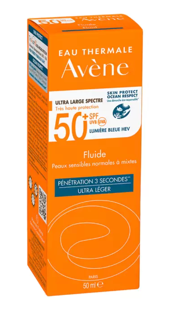 Avène Fluido Solar FPS 50+ 50 ml - .