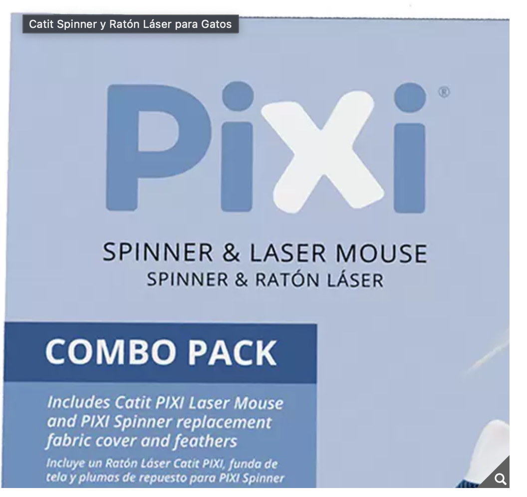 Catit Spinner y Ratón Láser para Gatos - KOZ