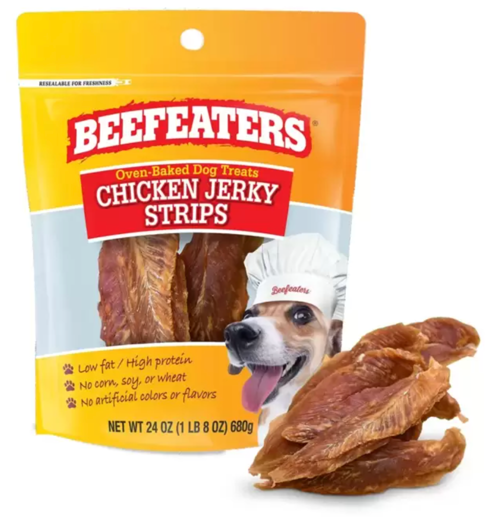 Beefeaters Tiras de Pollo Deshidratadas Horneadas para Mascotas 680 grs - KOZ