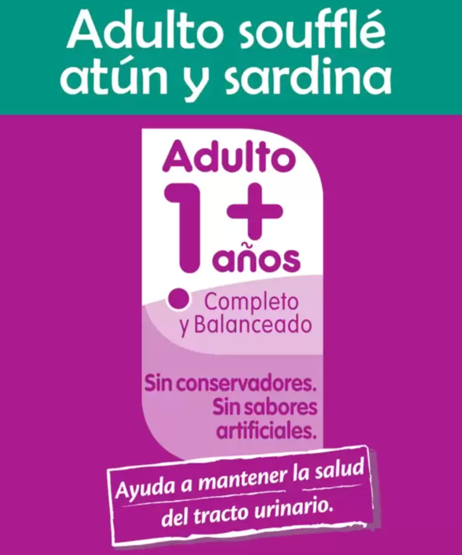 Whiskas Alimento Húmedo para Gato Sabor Atún y Sardina 24 pzas de 85 grs - .