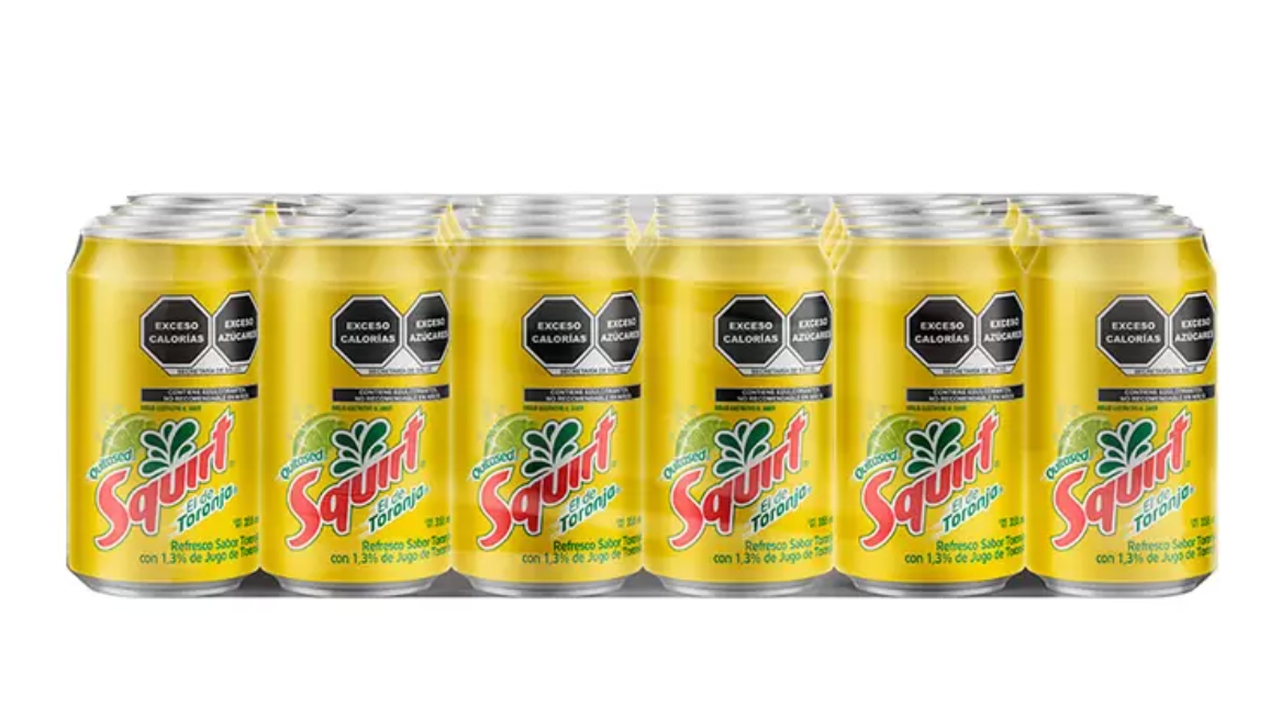 Refresco Squirt 24 piezas de 355 ml - KOZ