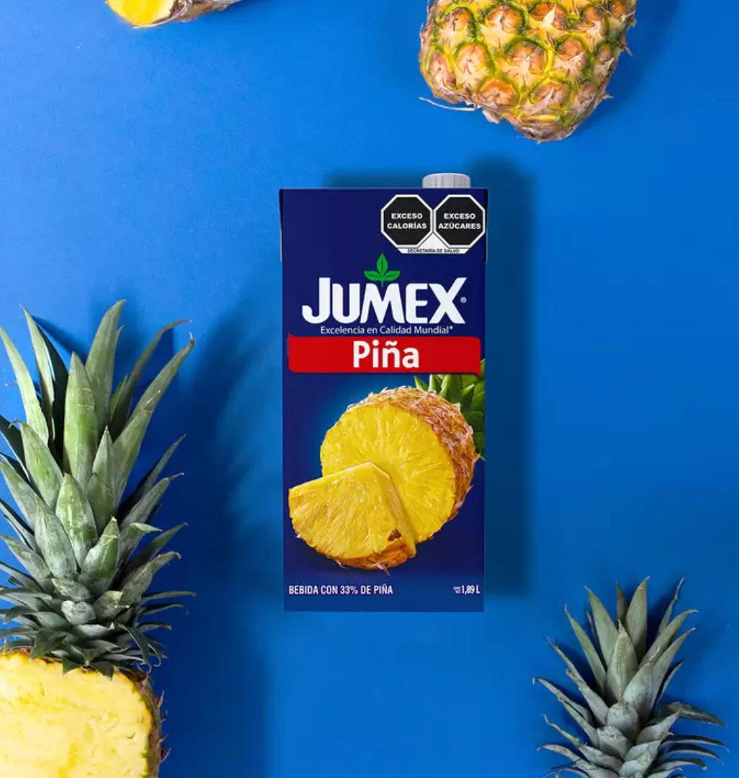 Jumex Bebida de Piña 4 pzas 1.89 L - .