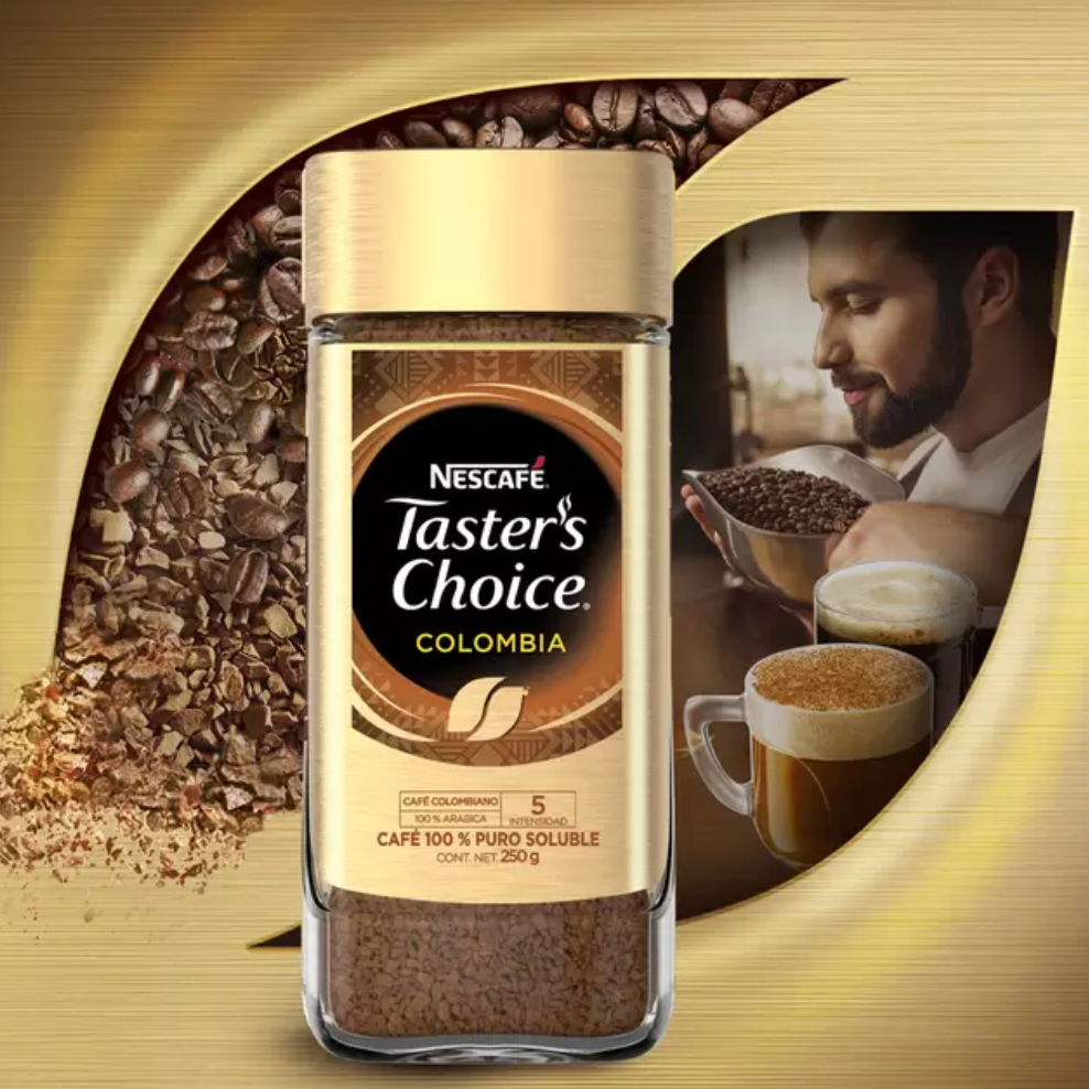 Taster´s Choice Café Soluble Colombiano 250 grs - .