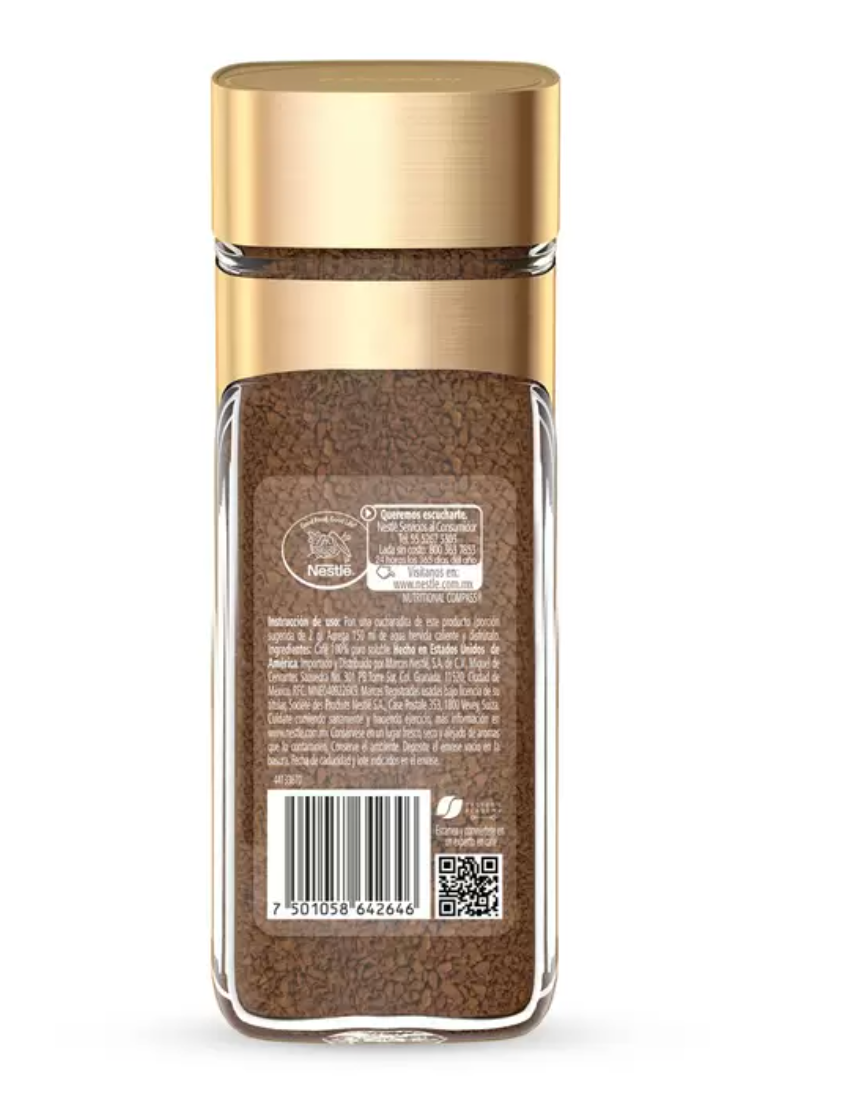 Taster's Choice Café Soluble Descafeinado 250 grs - .