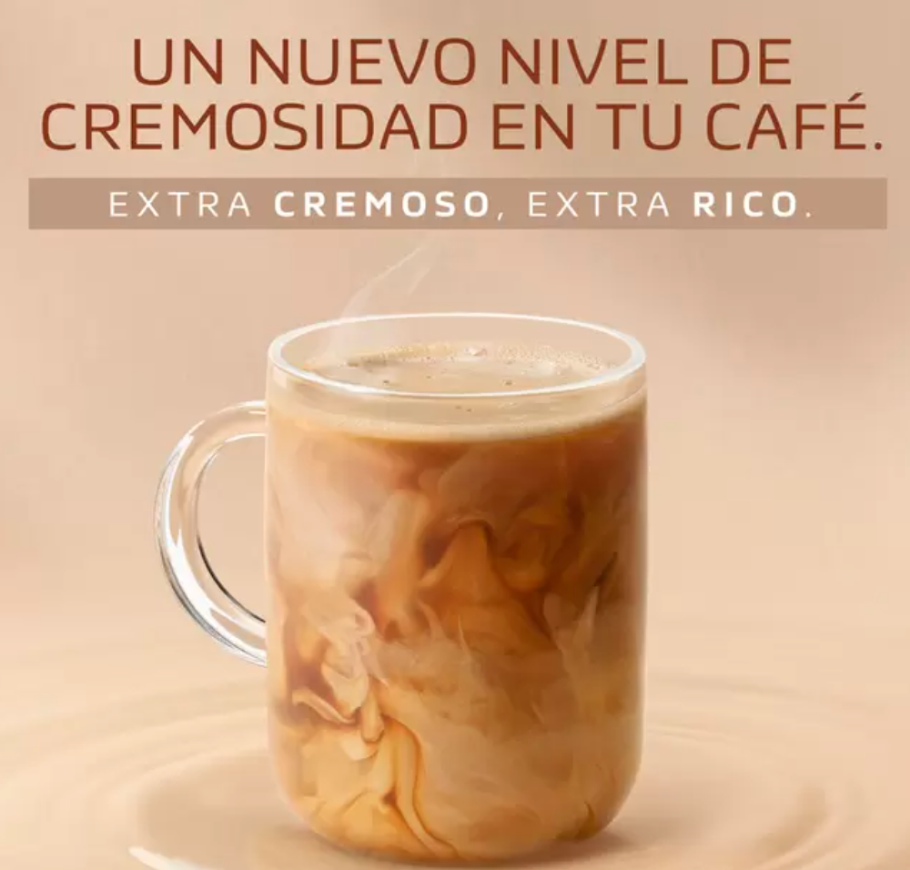 Coffee Mate Extra Cremoso Sustituto de Crema en polvo 2 pzas de 550 grs