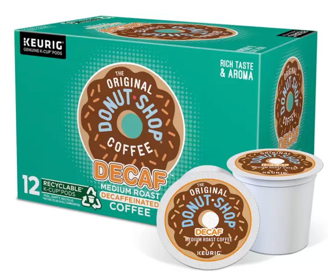 Keurig, Original Donut Shop Decaf, 72 cápsulas K-Cup - .