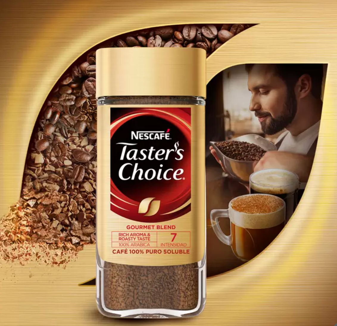 Taster's Choice Café Soluble 250 grs - .