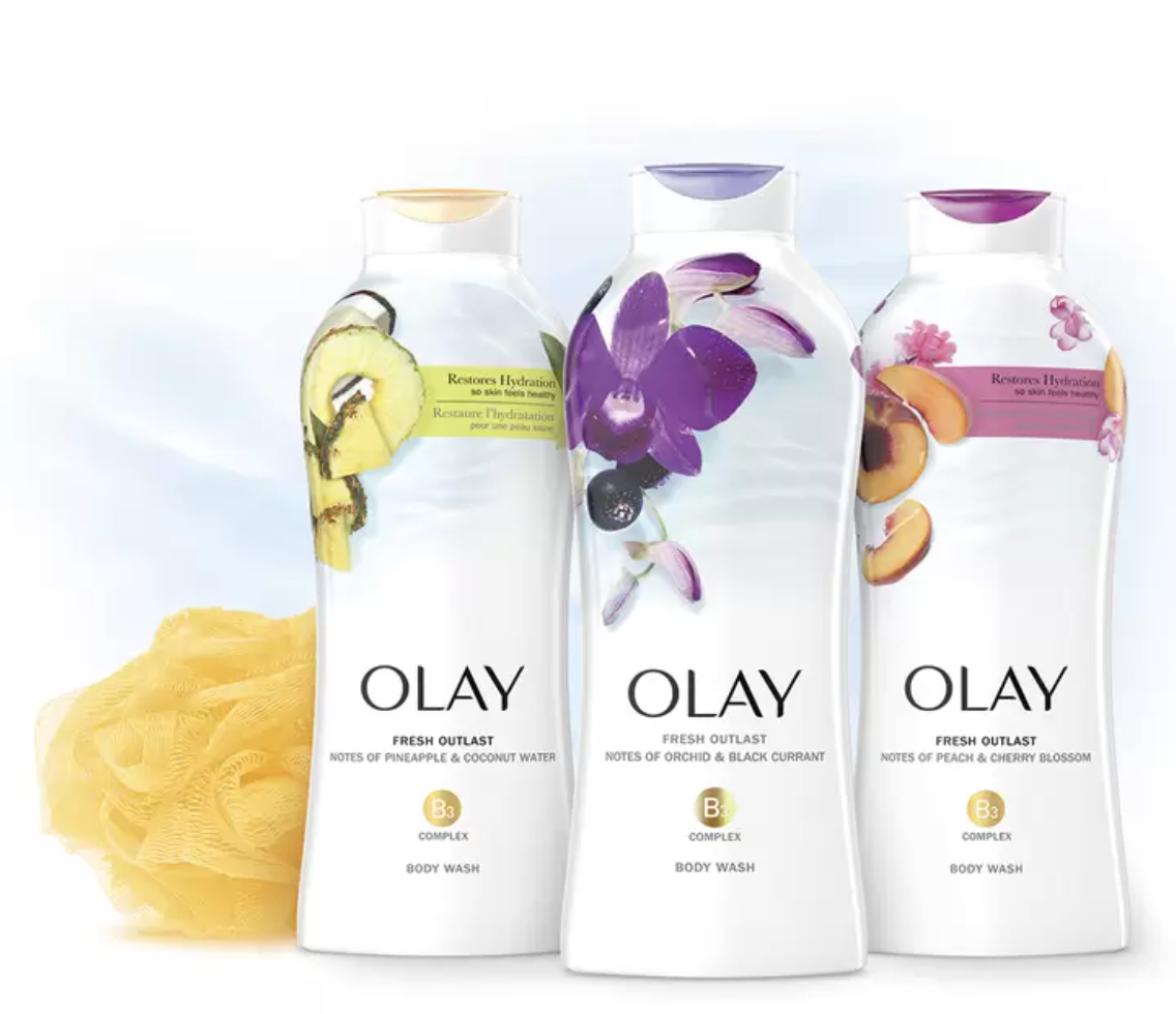 Olay Jabón Líquido Corporal Fresh Outlast 3 piezas de 650 ml - .