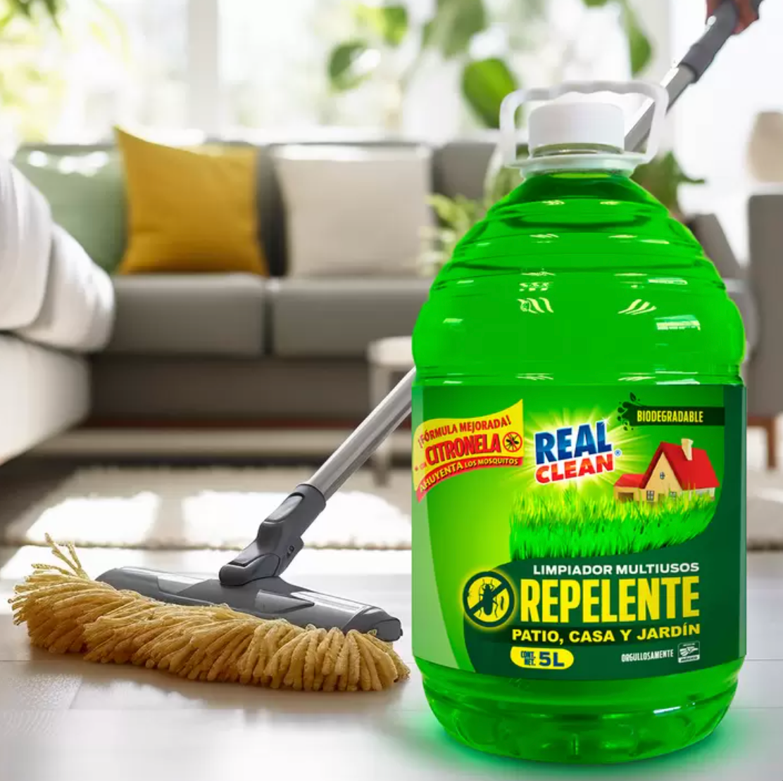 Real Clean Repelente de 5 L - KOZ