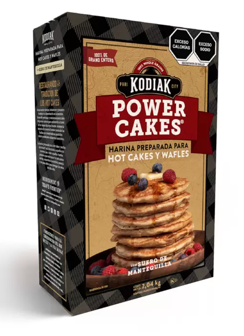 Kodiak Cakes Harina para Hot Cakes con Proteína 2.04 Kg - .