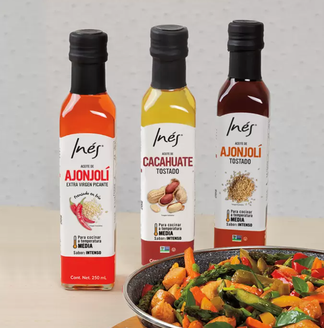 Inés Aceites Surtidos 3 piezas de 250 ml - KOZ