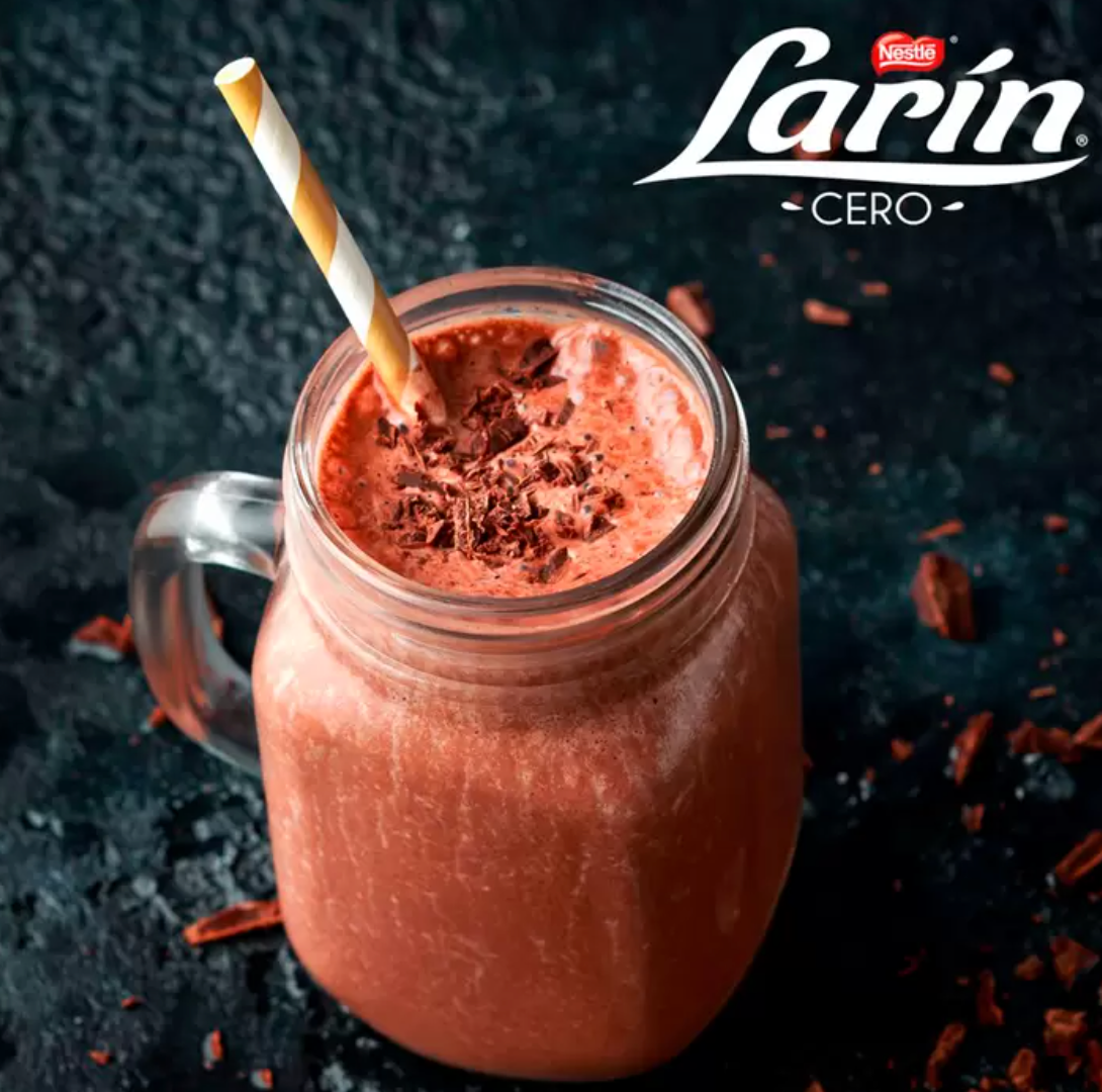 Larín Cero Chocolate sin Azucar con Almendras 22 pzas de 19 grs - KOZ