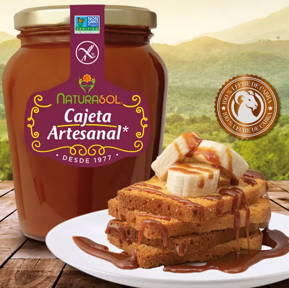 Naturasol Cajeta Artesanal 870 grs - KOZ