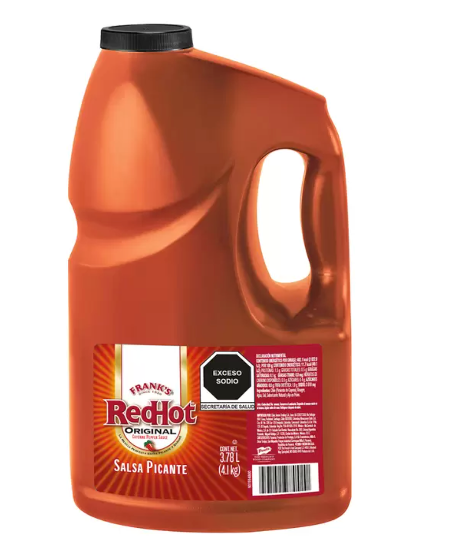 Red Hot Salsa Picante Original 3.7 L - KOZ