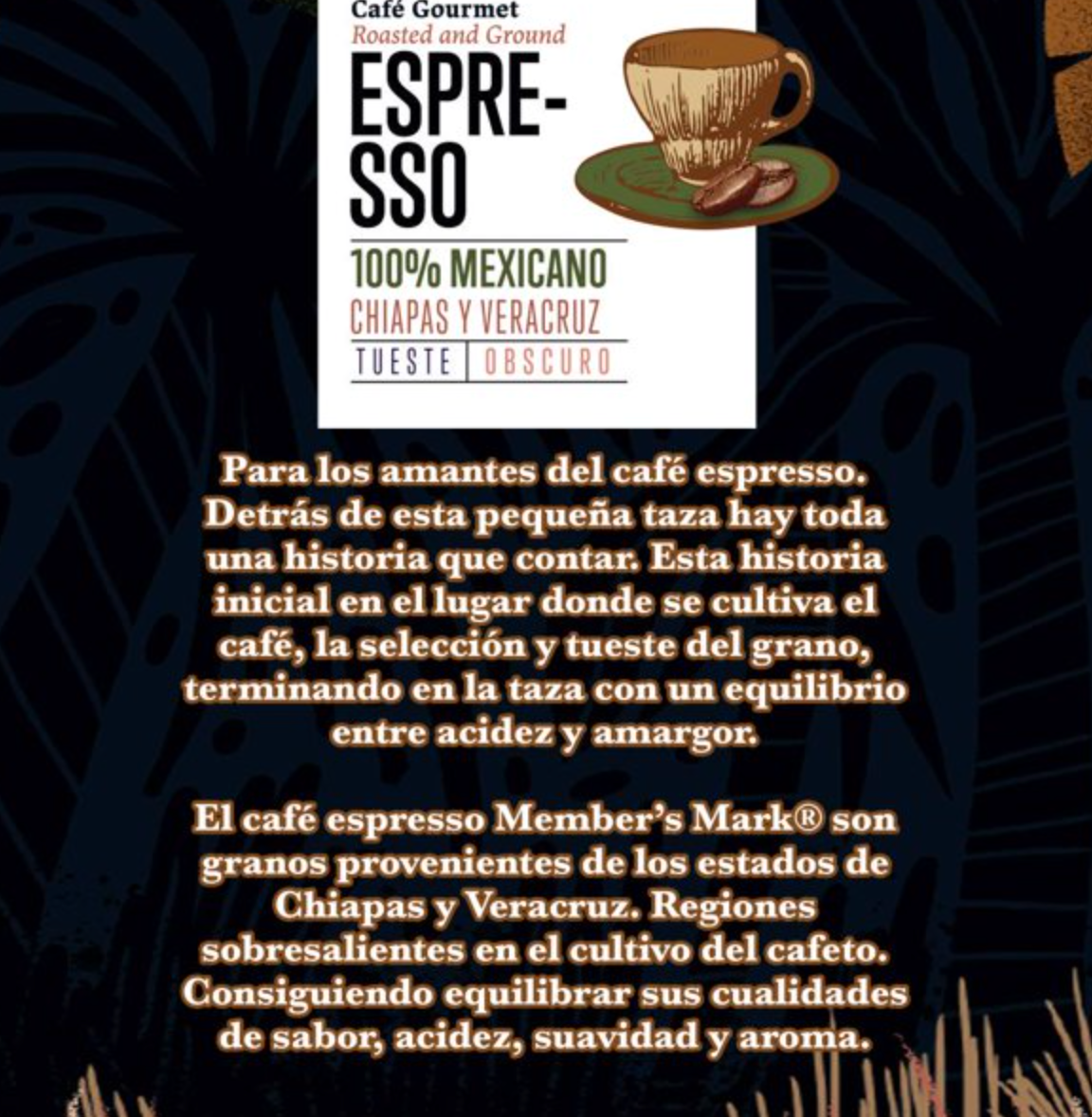 Café Espresso Member's Mark 1 kg - .