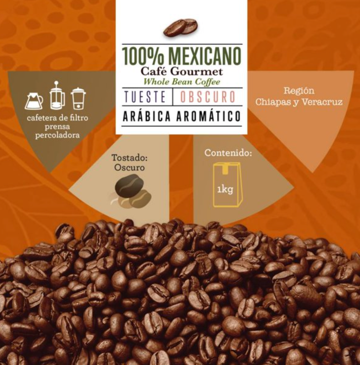 Café de Grano Member's Mark 1 kg