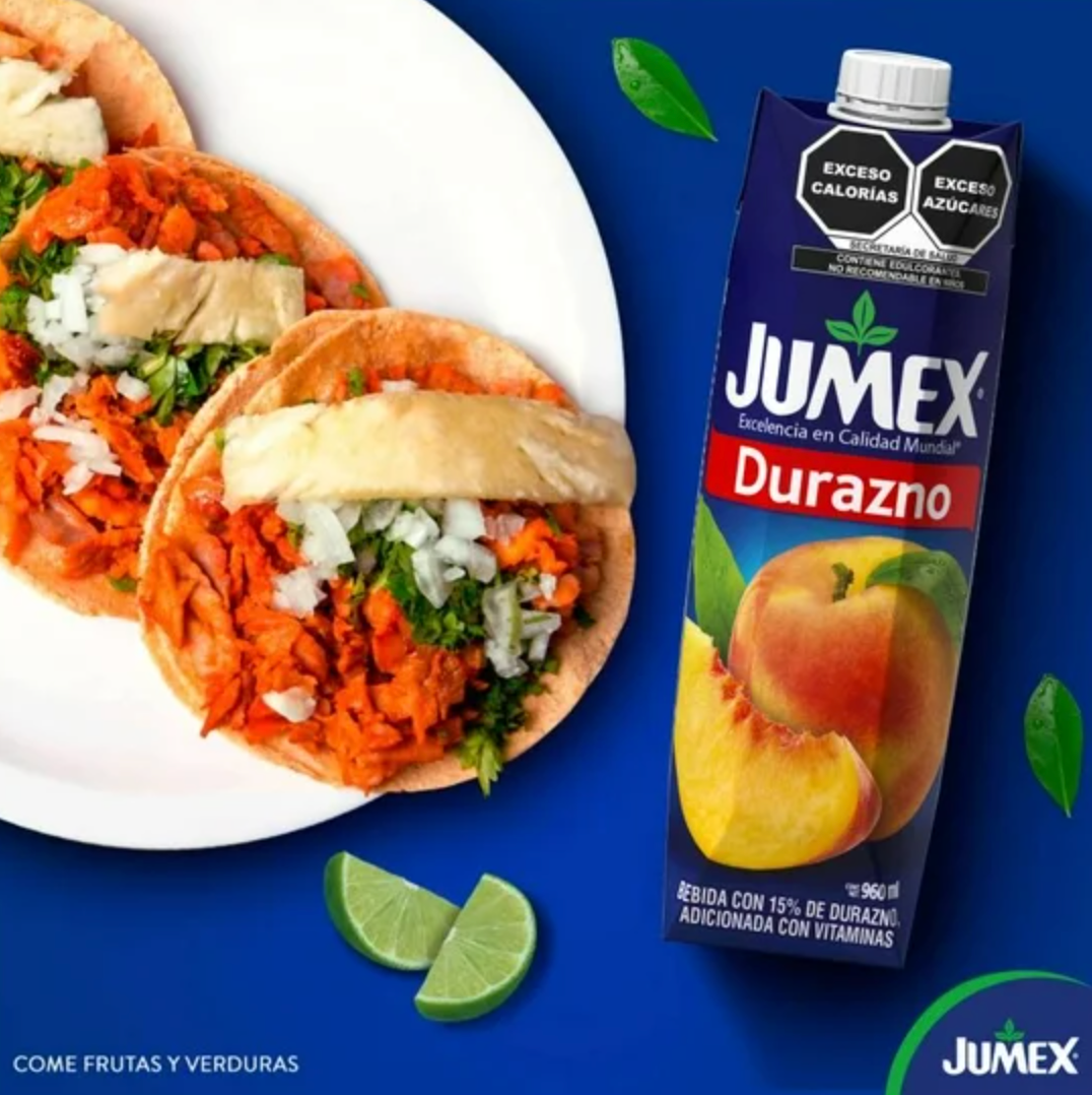 Bebida JUMEX con Durazno 960 ml